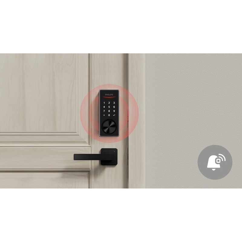 Philips 1000 Series Electronic Deadbolt with Handle Set
