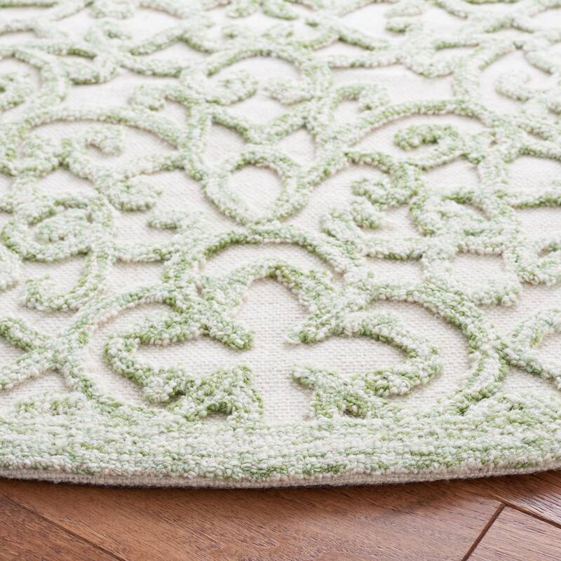 SAFAVIEH Handmade Trace Megane Modern Wool Rug
