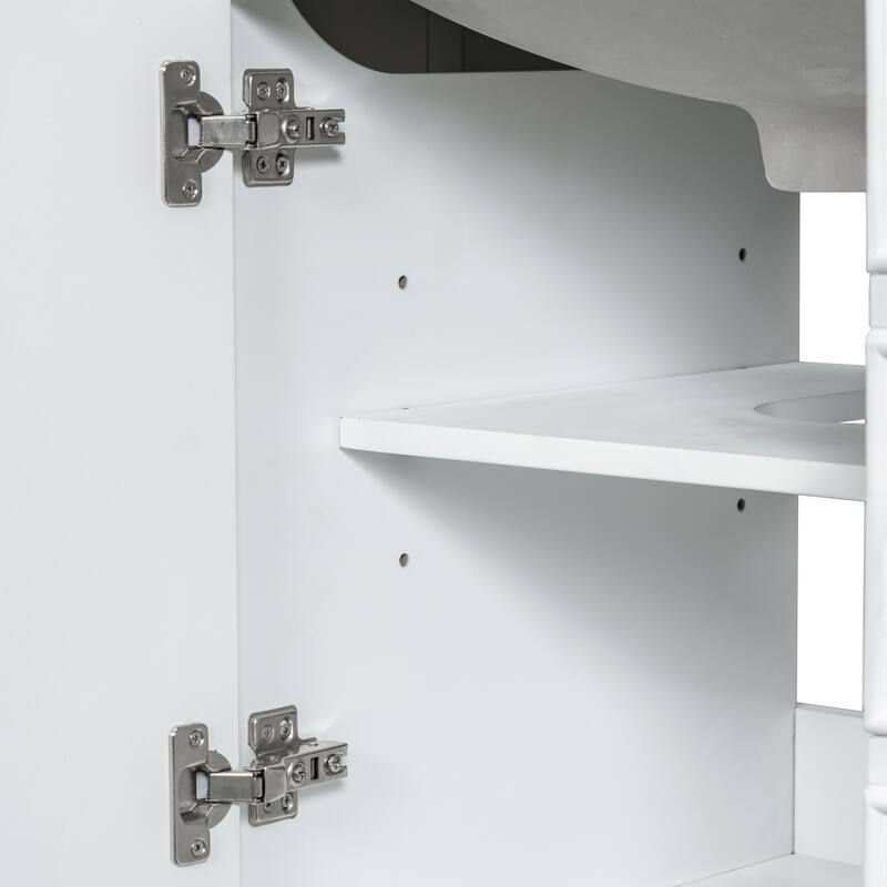 Bathroom Vanity with Sink Combo, One Cabinet and Three Drawers
