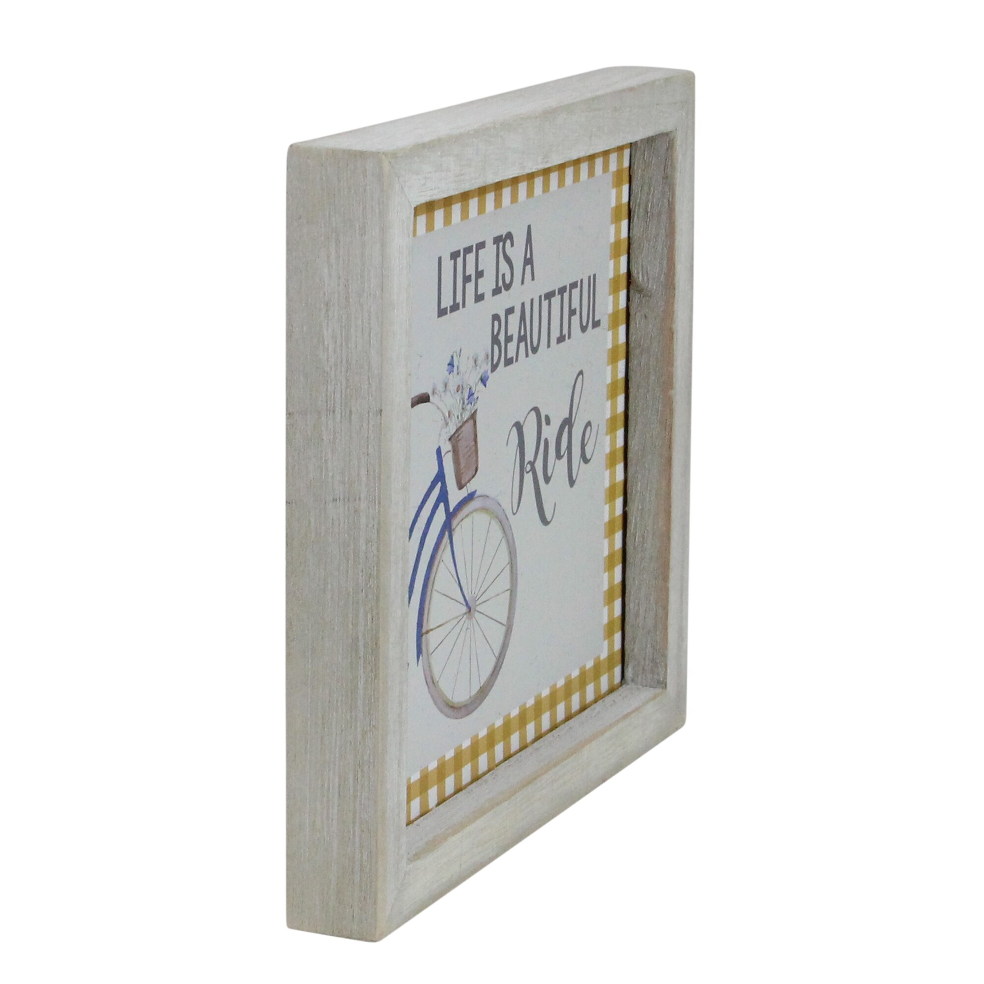 Shop 7 Blue And White Vintage Bicycle Life Is A Beautiful Ride