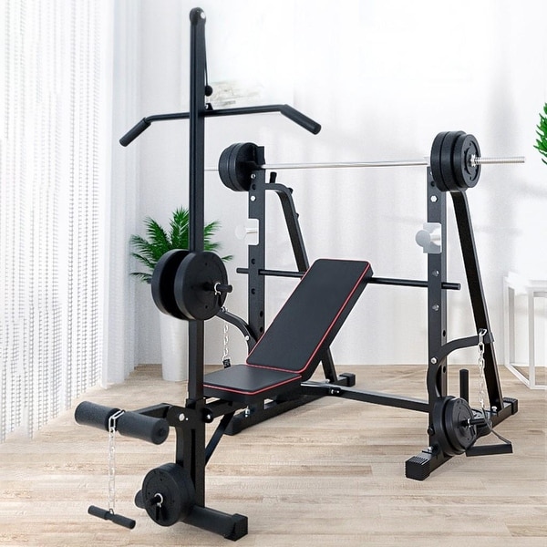 Multifunctional Weightlifting Bench Press Bench Barbell Bed Squat