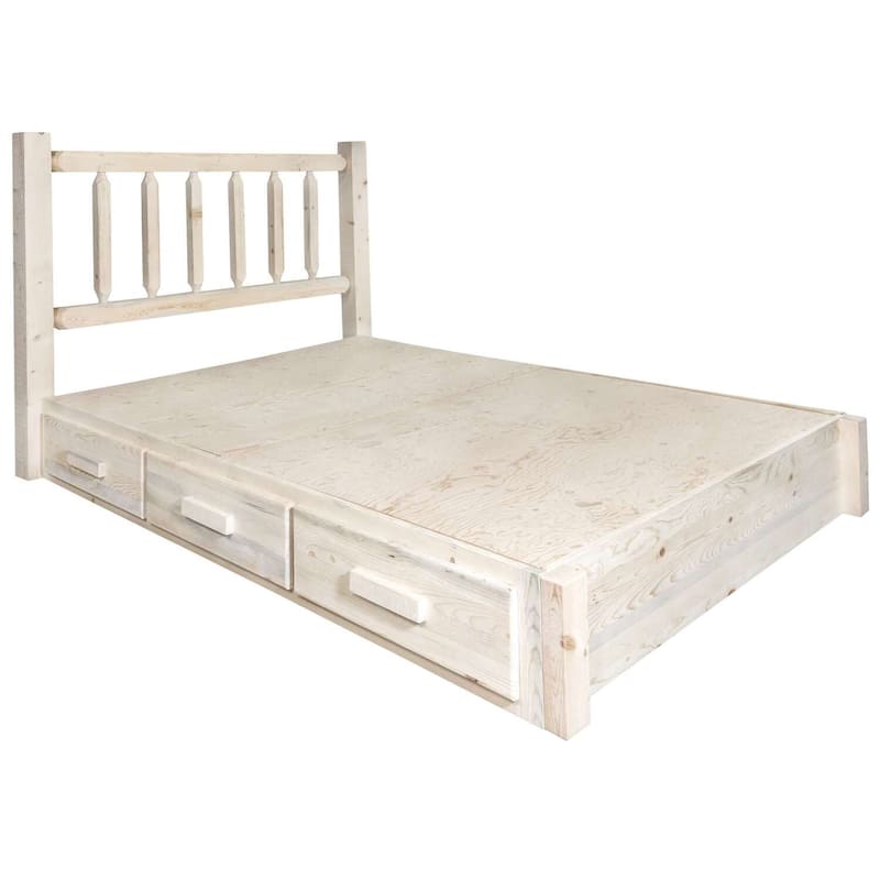 California King Bed with Storage