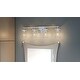 preview thumbnail 15 of 22, Quoizel Abner Steel 4-light Bath Light