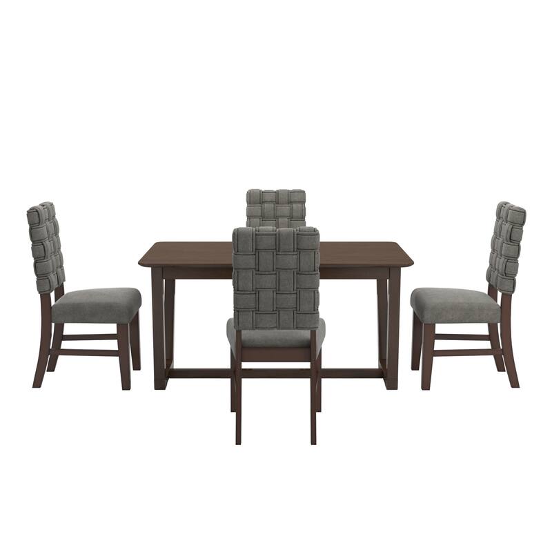Orlo Rectangular Dining Table Set by iNSPIRE Q Modern