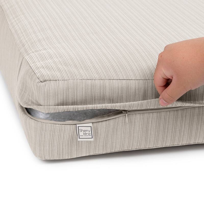 Sherry Kline Island Breeze Deep Seat Cushion 23"x24"x5" Seat & 25"x25" Back Cushion
