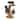 Exhart Hand Painted Bear Family Tree Garden Statuary, 14 Inch