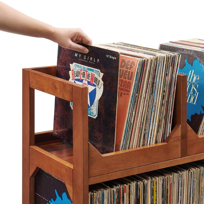 Crosley Asheville Medium Record Storage Stand