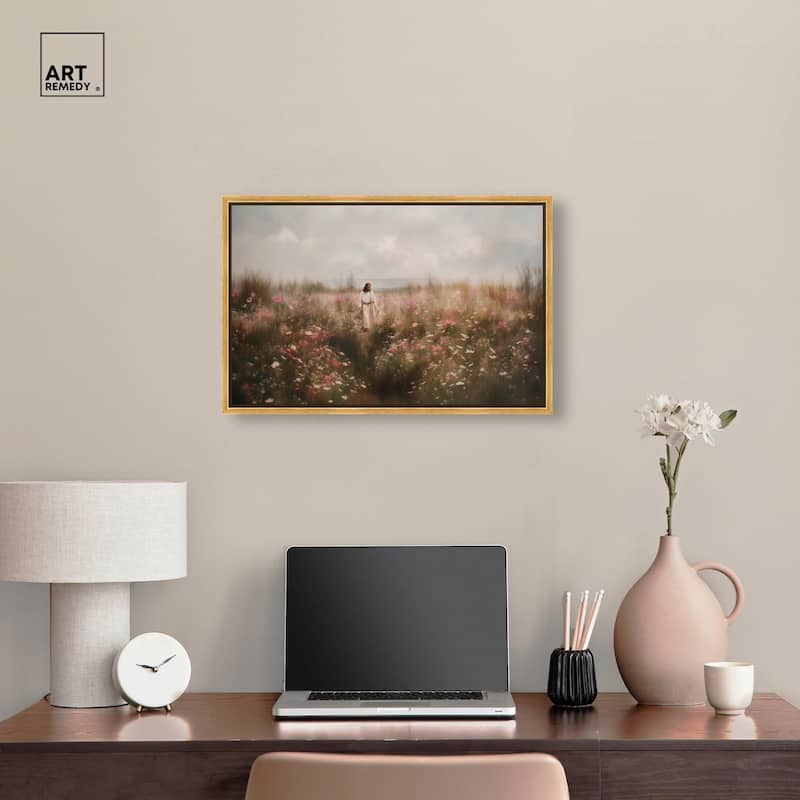 Garden of Reverie I Canvas by Art Remedy