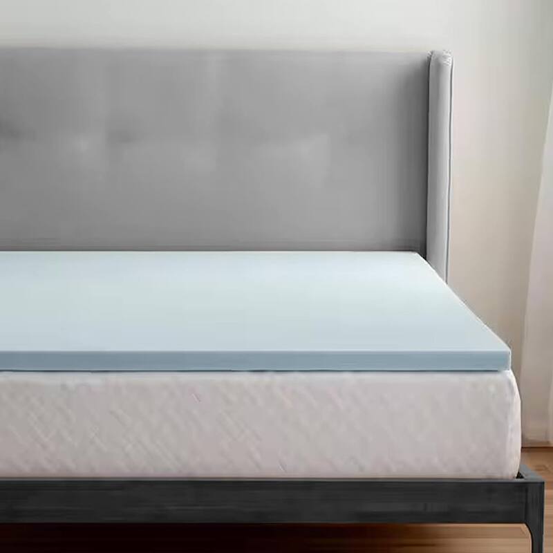Delara 2 Inch Gel Infused Memory Foam Mattress Topper, Certipur-US Certified, High-Density Cooling & Breathable
