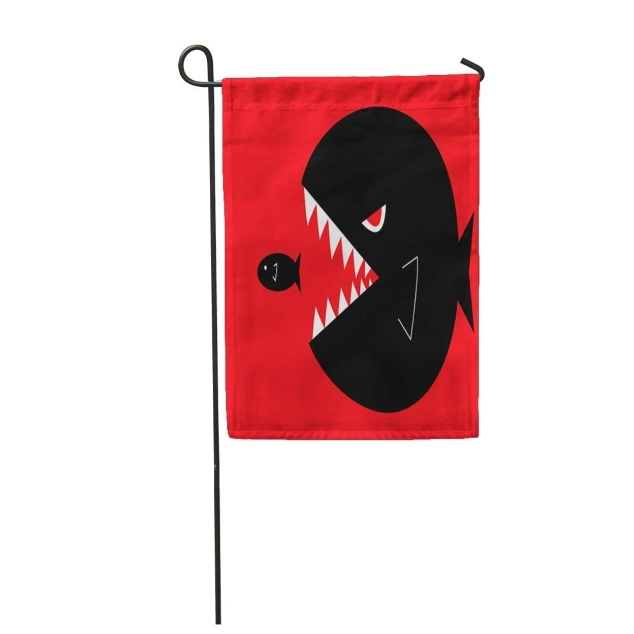 Red Black Big Fish Eat Small Symbol Catch Danger Garden Flag Decorative Flag House Banner 12x18 Inch On Sale Overstock Red Black Big Fish Eat Small Symbol Catch Danger Garden Flag Decorative Flag House Banner 12x18 Inch On Sale Overstock