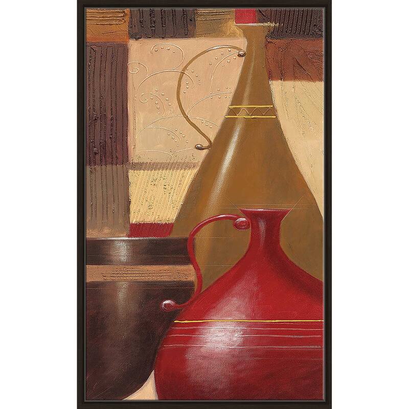 "World Spice I" Print on Floating Canvas