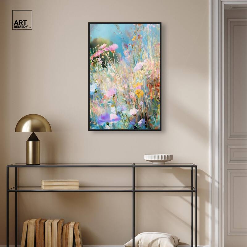 Cosmos Cascade Canvas by Art Remedy
