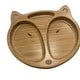 preview thumbnail 5 of 5, Skogsbarn Bamboo Plate with Silicone Suction Base Fox