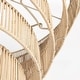 preview thumbnail 8 of 10, Marimba Natural Cane Multi-Tiered 6 Bulb Round Chandelier