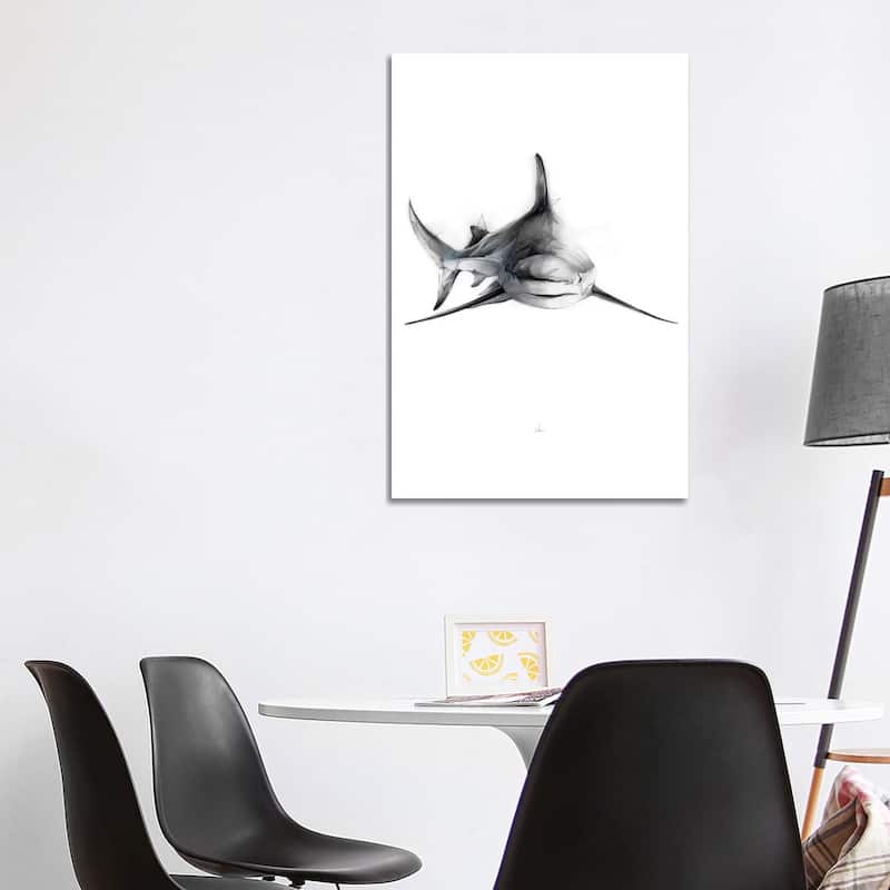 iCanvas "Shark II" by Alexis Marcou Canvas Print - 40x26x1.5