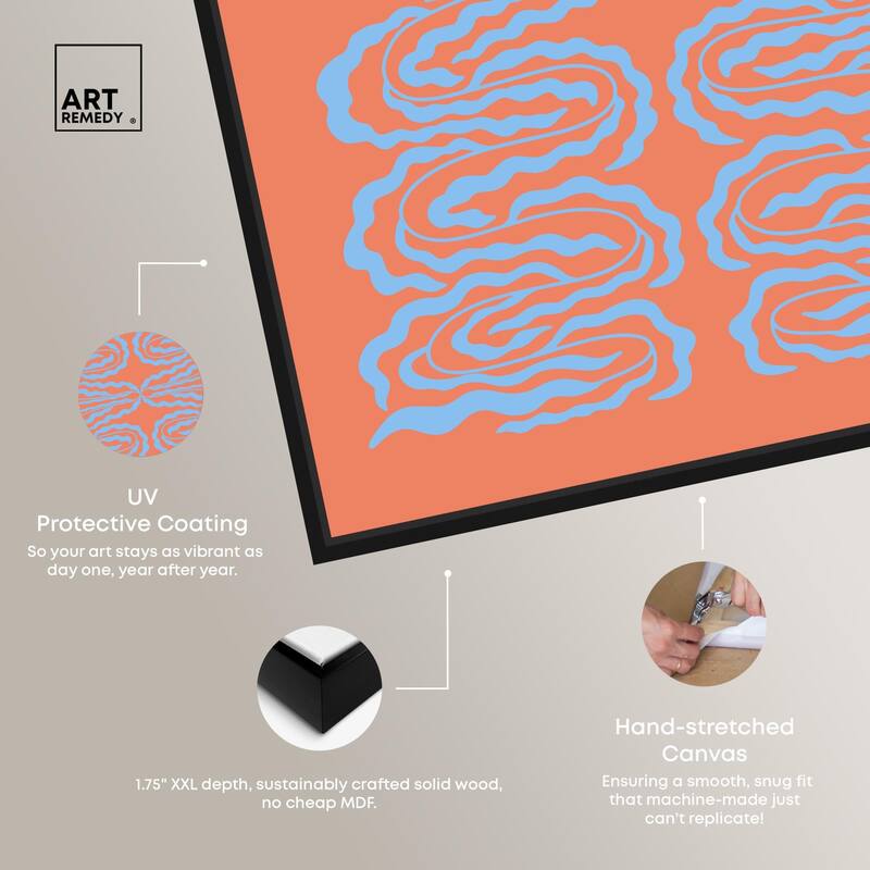 Artsy Pattern Canvas by Art Remedy