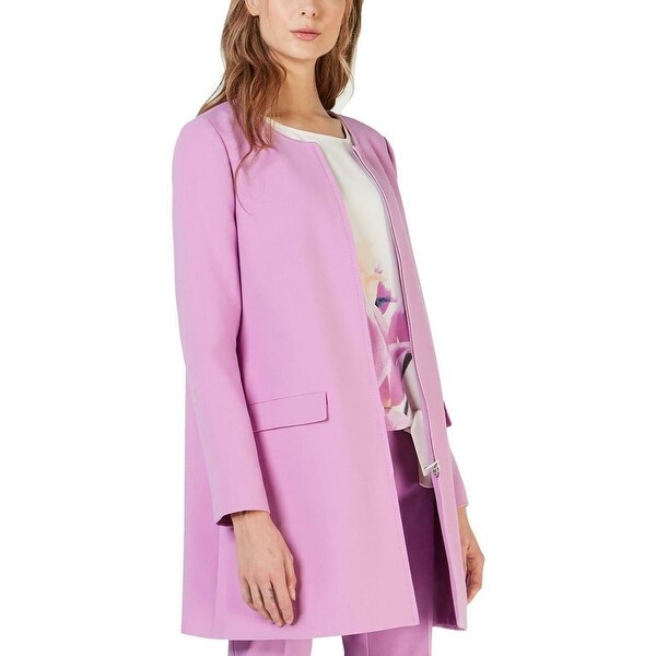 pastel purple jacket