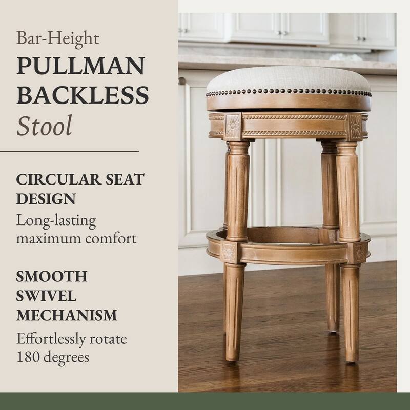 Maven Lane Pullman Backless Kitchen Stool