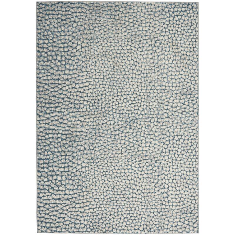 Nourison Joli Modern Abstract Pebble Area Rug