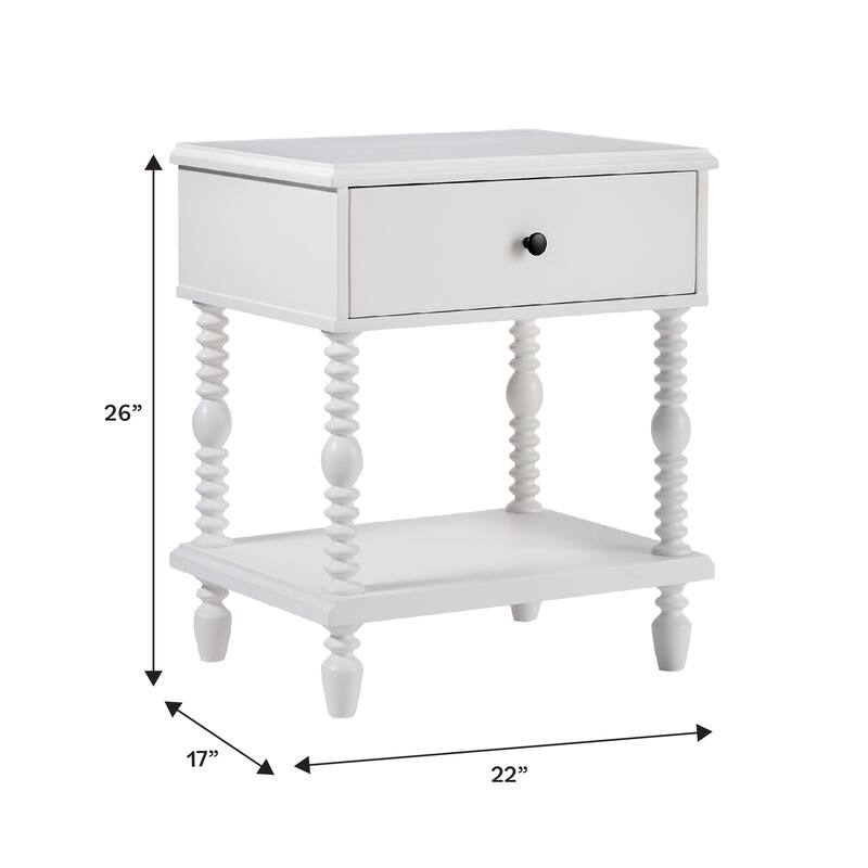Walker Edison Twin Bed with Dresser Bookshelf and Nightstand Bedroom Set