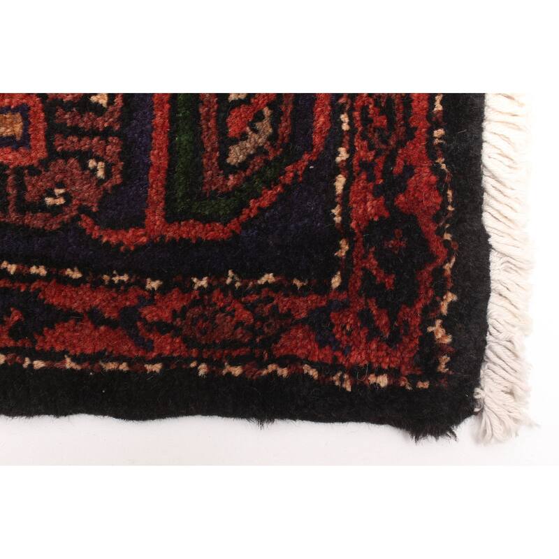 ECARPETGALLERY Hand-knotted Konya Anatolian Black Wool Rug - 4'8 x 6'11