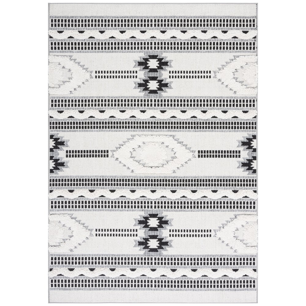 SAFAVIEH Cottage Gayana Indoor/ Outdoor Moroccan Boho Rug