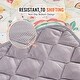 preview thumbnail 6 of 8, Multi-Color Foldable Baby Floor Play Mat for Crawling Tummy Time Anti-Slip and Machine Washable - 50” L x 50” W