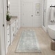 preview thumbnail 55 of 58, Nourison Astra Machine Washable Indoor only Persian Area Rug 2' 2" x 8' - Teal/Beige - Runner