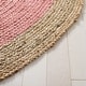 preview thumbnail 99 of 125, SAFAVIEH Handmade Natural Fiber Charlyne Bordered Round Jute Rug