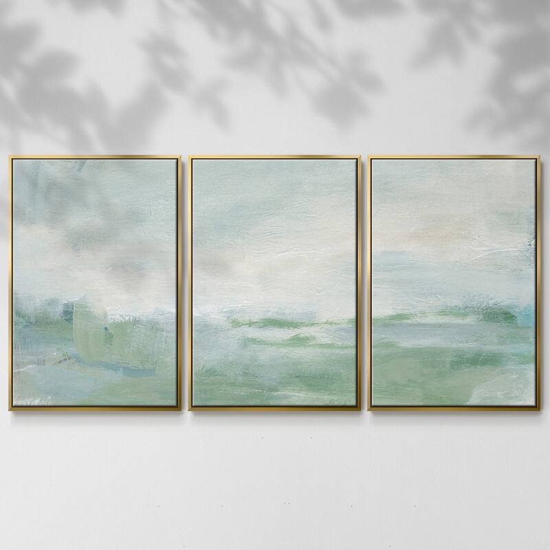 Coastal II - Multi Piece Framed Canvas