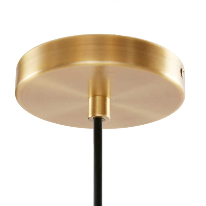 INK+IVY Auburn Bell Shaped Hanging Glass Pendant Light