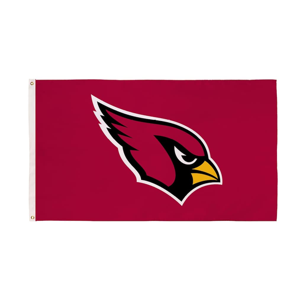 Arizona Cardinals Single Sided Flag w/ 2 Grommets, 3'x5'