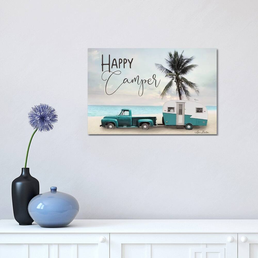 iCanvas "Happy Camper " by Lori Deiter Canvas Print