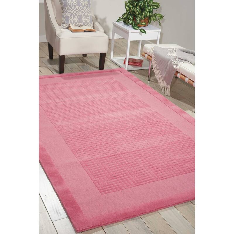Nourison Hand-tufted Westport Solid Wool Area Rug