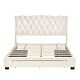 4-Pieces Bedroom Sets Queen Size Upholstered Bed - Bed Bath & Beyond ...