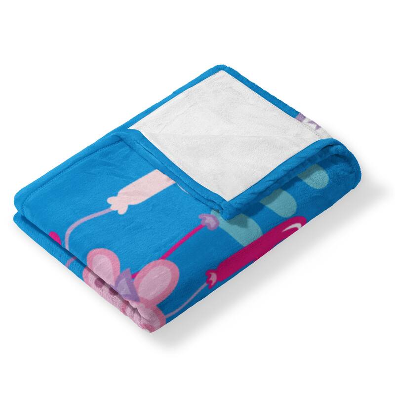 Hasbro Peppa Pig Silk Touch Throw Blanket