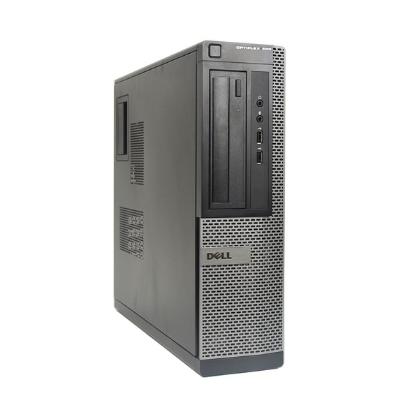 Dell Optiplex 390-D Core i3-2120 3.3GHz 4GB RAM 500GB HDD DVD-RW Win 10 Pro PC (Refurbished)