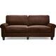 Serta Copenhagen 73" Sofa Couch for Two People, Pillowed Back Cushions and Rounded Arms, Durable Modern Upholstered Fabric