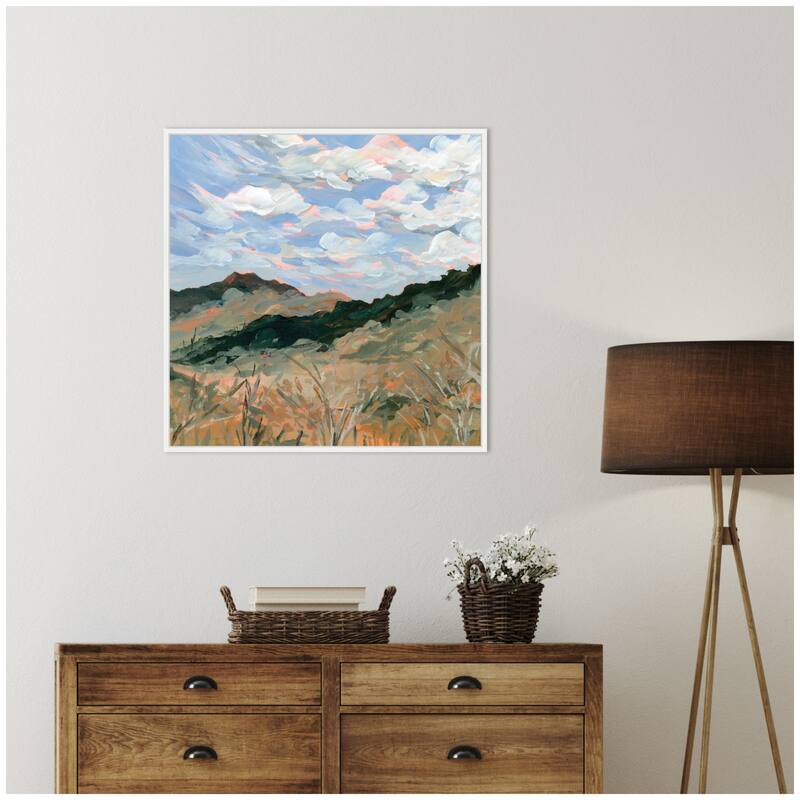 Kate and Laurel Arkasas by Emily Kenney Framed Canvas Wall Art Print