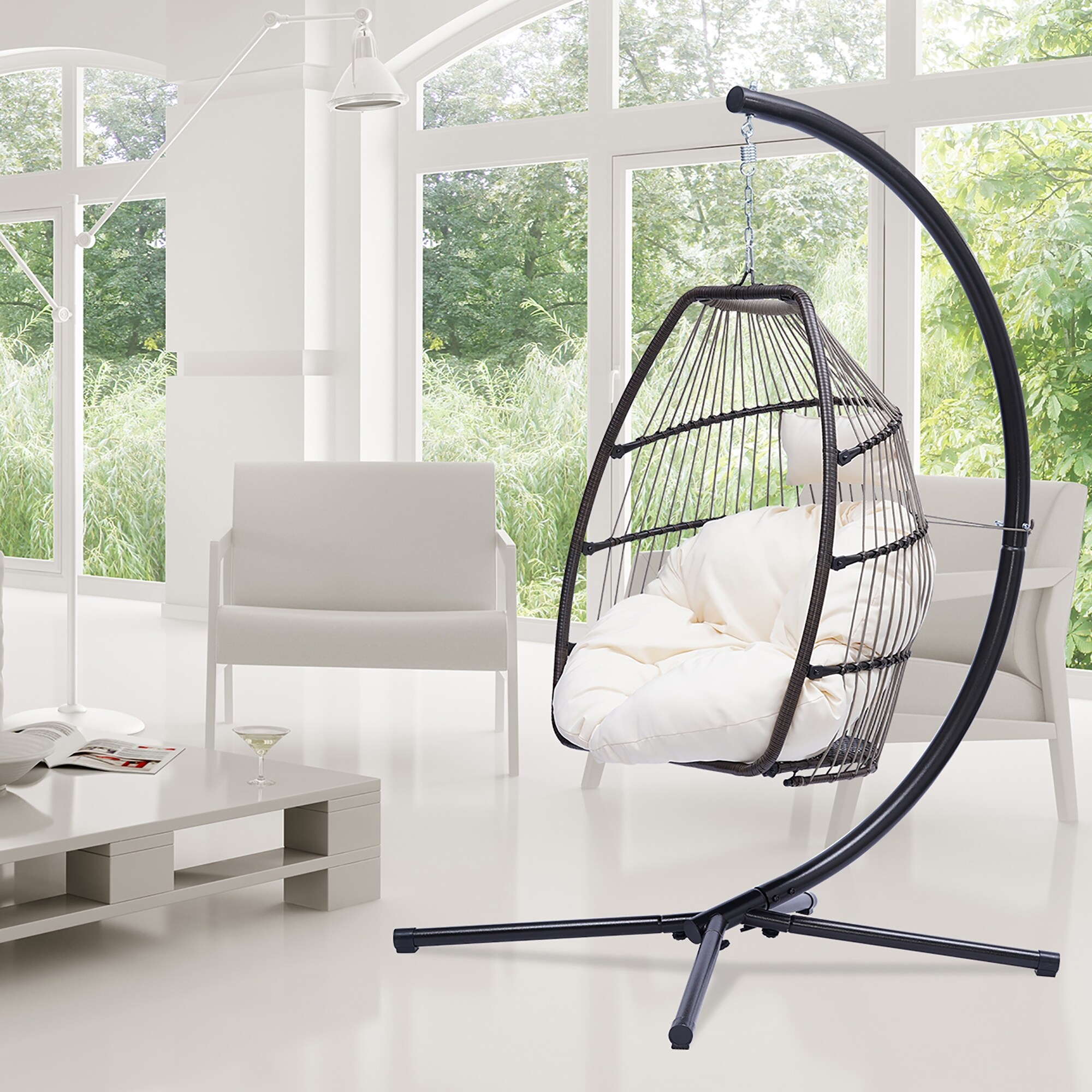Egg type chair clearance
