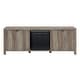 preview thumbnail 26 of 26, Middlebrook 70-inch Rustic Fireplace TV Console