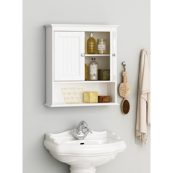 Bathroom store rack wooden