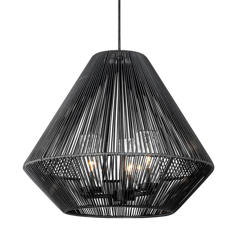 Valentina 20.75" Wide 3-Light Outdoor Pendant
