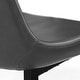 preview thumbnail 17 of 103, LUE BONA Modern Industrial Counter Stools Faux Leather Upholstered Counter Height Bar tools with Back