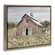 preview thumbnail 22 of 26, Stupell Patriotic Barn & Cow Framed Floater Canvas Wall Art Design By Amber Sterling