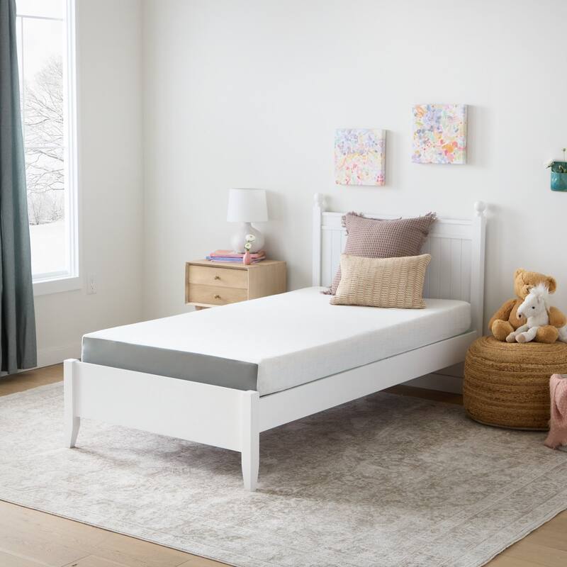 Linenspa 6-inch Cooling Gel Memory Foam Mattress with Green Tea Infusion - Medium Firm Feel