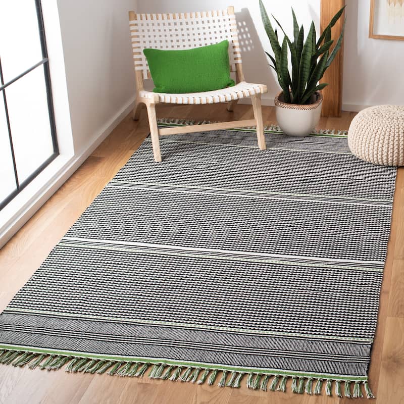 SAFAVIEH, Handmade Flatweave Montauk Susse Casual Cotton Rug