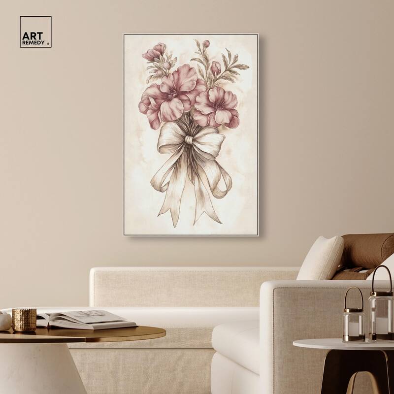 Tied with Tenderness I Canvas by Art Remedy