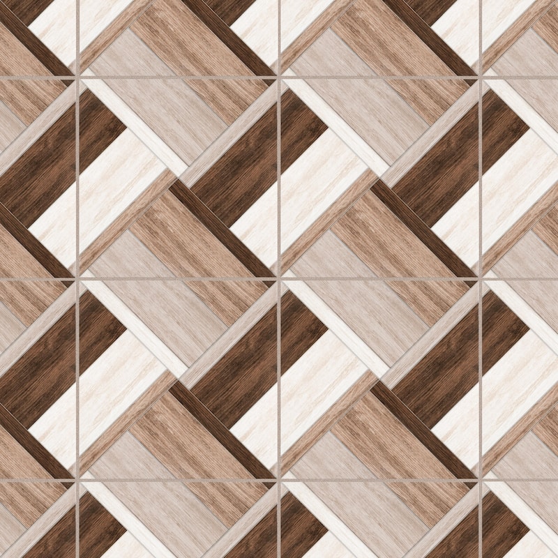 Merola Tile Austina Natural 17-3/4" x 17-3/4" Ceramic Floor and Wall Tile - Case (11 Tiles)