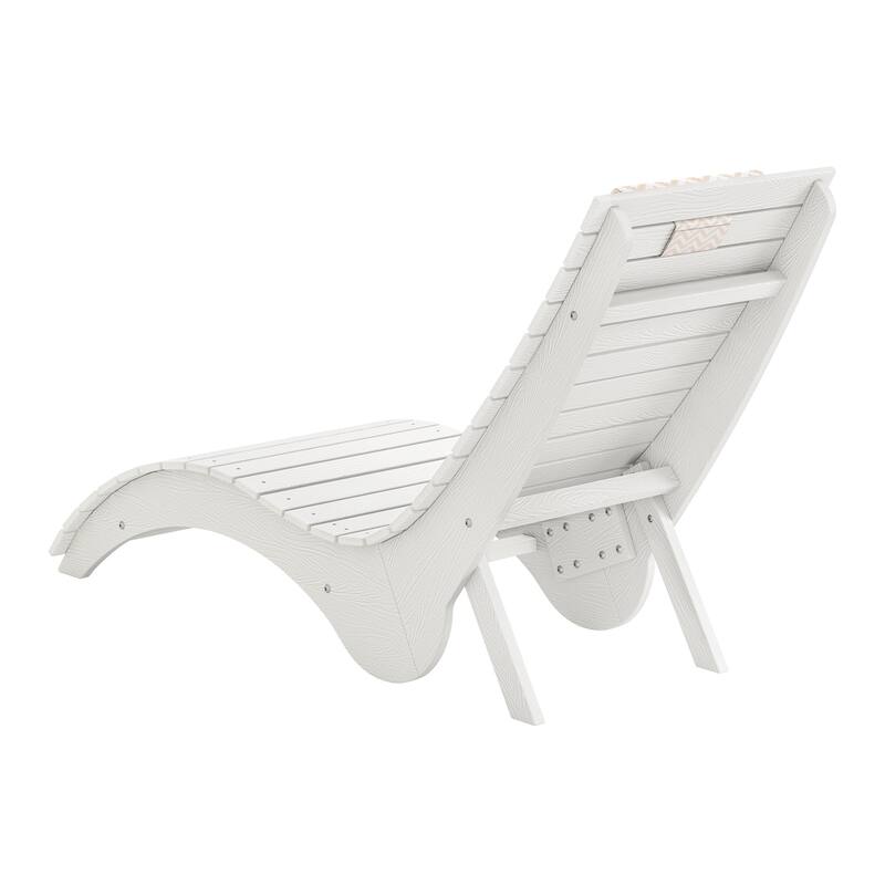 Water-Resistance Pool Lounger for Deck, Pool, or Courtyard